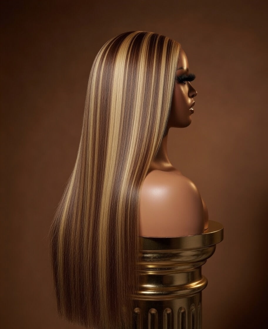 SAVRE Signature Blend Highlights HD Lace Frontal Wig